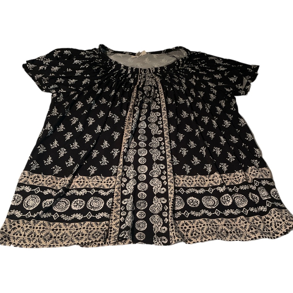 Bohemian Plus Size Blouse